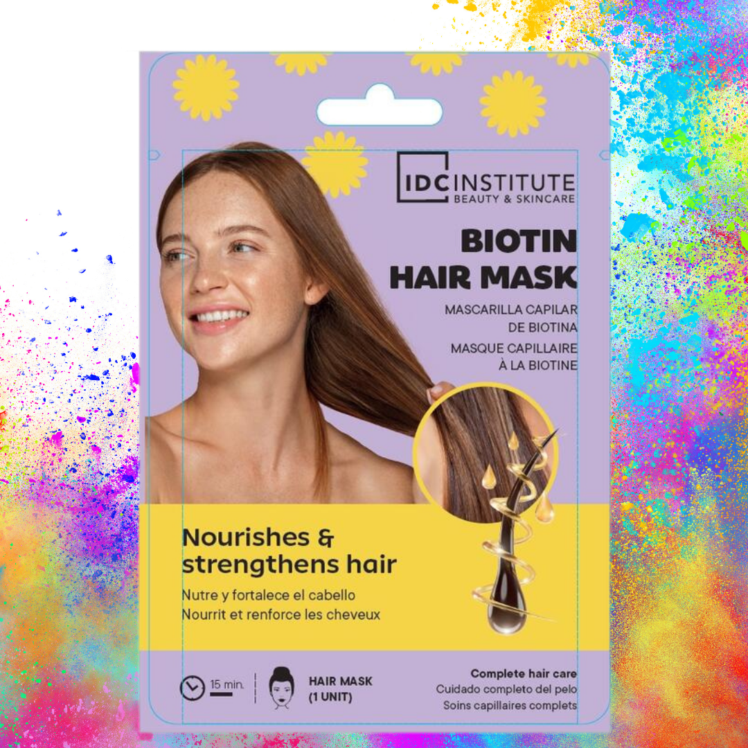 MASCARILLA CAPILAR DE BIOTINA - NUTRE Y FORTALECE