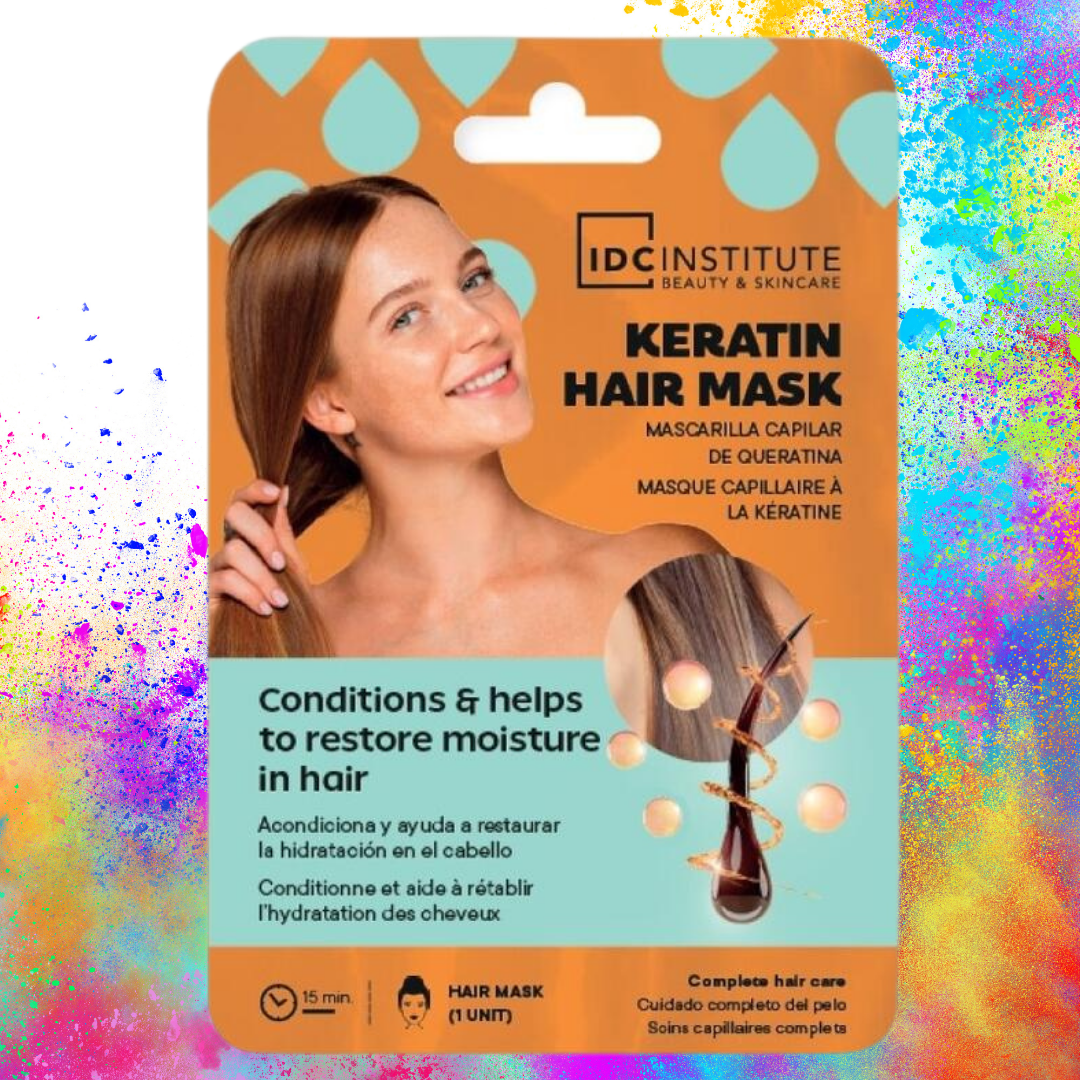 MASCARILLA CAPILAR DE QUERATINA - ACONDICIONA Y RESTAURA LA HIDRATACIÓN
