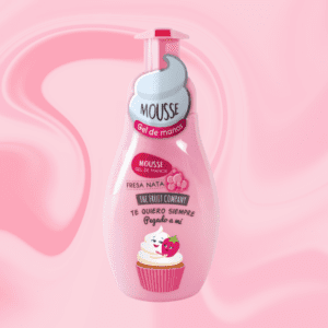 MOUSSE GEL DE MANOS NATA&FRESA
