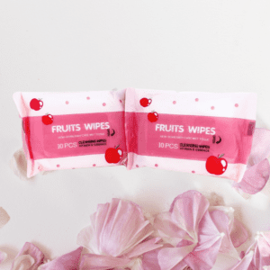 TOALLITA DESMAQUILLANTE DE FRUTAS CON ESENCIA DE VITAMIA E