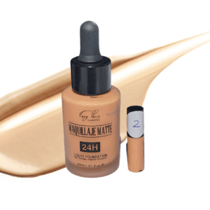 MAQUILLAJE FLUIDO MATE 24H ALTA COBERTURA TONO 2