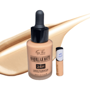MAQUILLAJE FLUIDO MATE 24H ALTA COBERTURA TONO 5