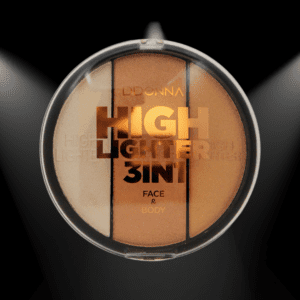 POLVO COMPACTO TRIO ILUMINADOR 3 EN 1 OSCURO