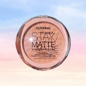 MAQUILLAJE POLVO COMPACTO MATE CON APLICADOR ARENA