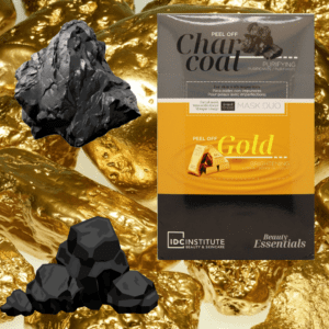 MASCARILLA DUO FACIAL CARBÓN VEGETAL Y ORO - PIELES CON IMPUREZAS - PURIFICA E ILUMINA