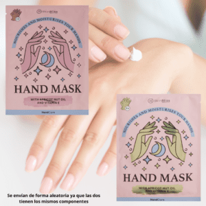 GUANTES NUTRITIVOS E HIDRATANTES DE SEMILLAS DE ALBARICOQUE Y VITAMINA E