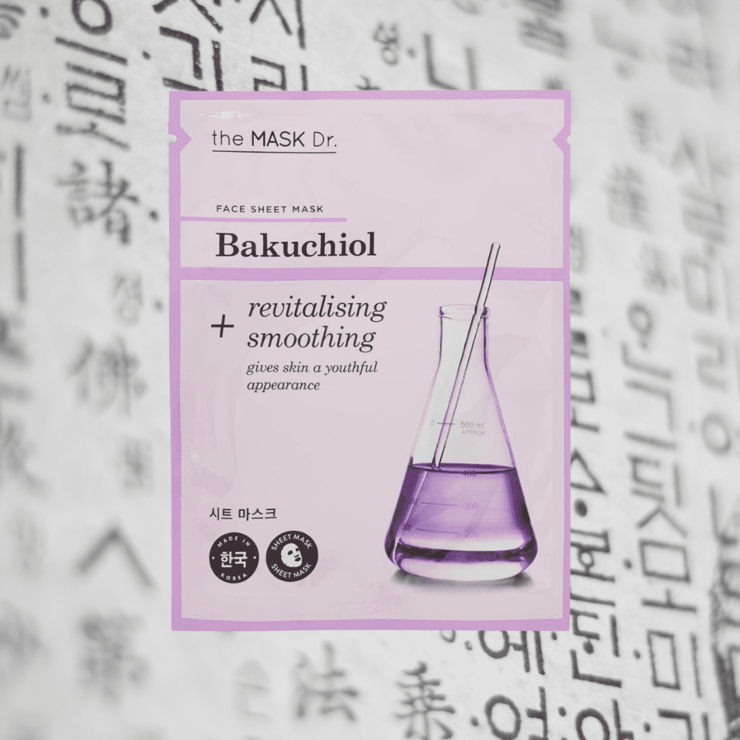 MASCARILLA FACIAL COREANA CON BAKUCHIOL - REVITALIZA Y SUAVIZA