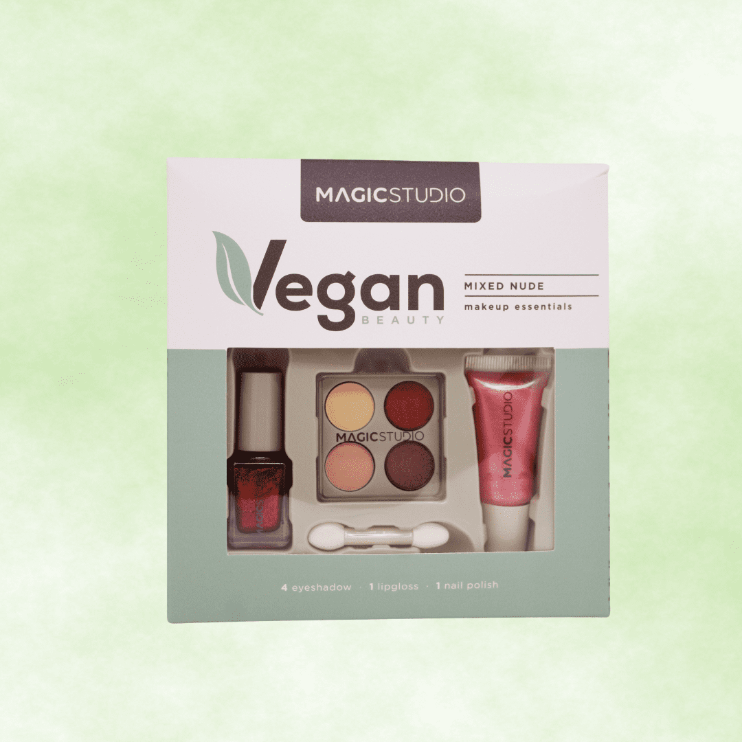 SET MAQUILLAJE ESENCIALES VEGANO