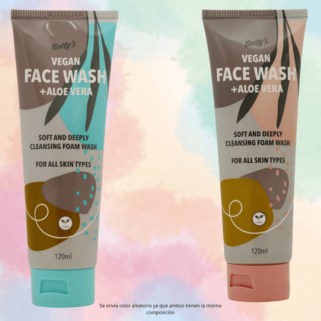 LIMPIADOR FACIAL VEGANO CON ALOE VERA