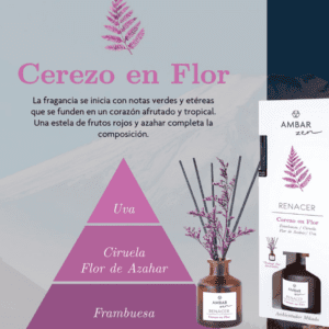 AMBIENTADOR MIKADO RENACER CEREZO EN FLOR