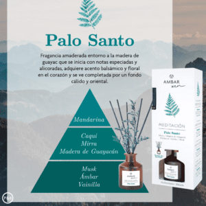 AMBIENTADOR MIKADO MEDITACIÓN PALO SANTO