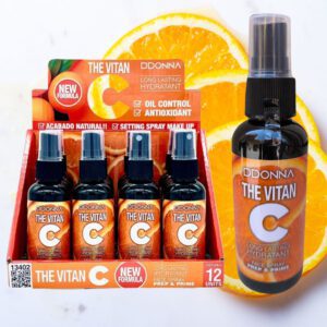 SPRAY FIJADOR DE MAQUILLAJE CON VITAMINA C