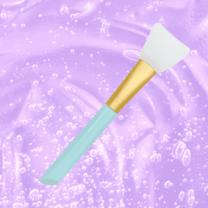 BROCHA DE SILICONA AZUL - APLICADOR DE MASCARILLAS