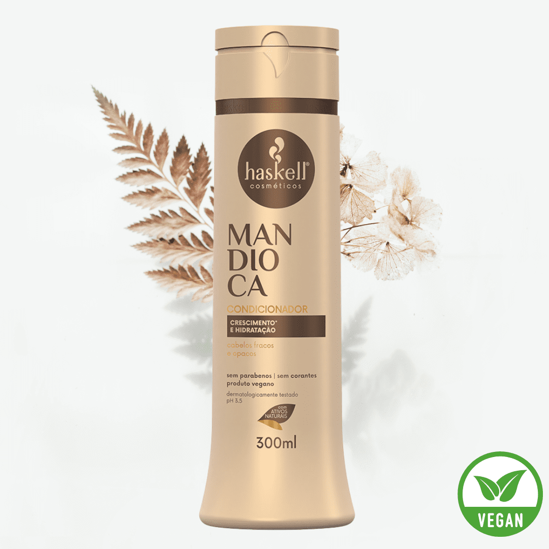 ACONDICIONADOR CAPILAR MANDIOCA CABELLO DÉBIL Y OPACO