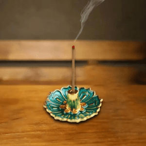 INCENSARIO METAL VERDE