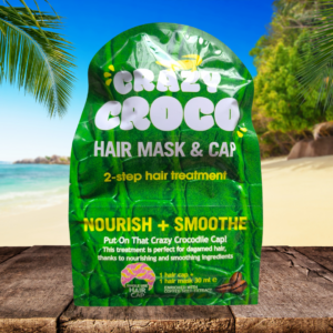 MASCARILLA CAPILAR NUTRITIVA CON GORRO (VERDE)