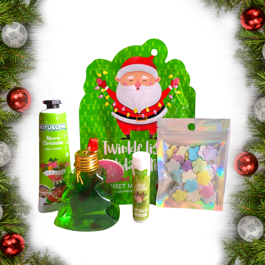 SET NAVIDAD PAPA NOEL (mascarilla relajante)