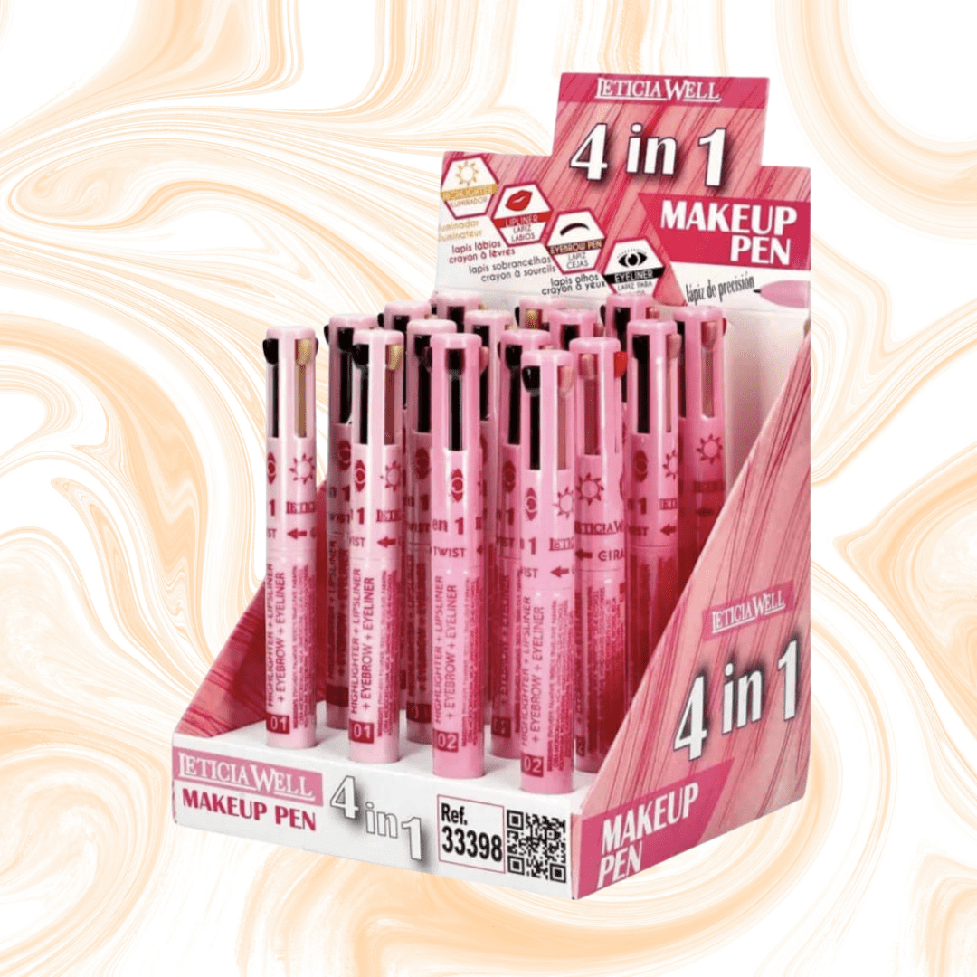 LAPIZ DE MAQUILLAJE 4 EN 1 TONO OSCURO - Imagen 2