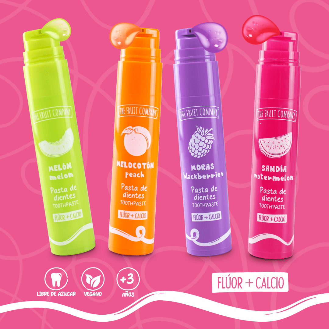 PASTA DE DIENTES CON FLÚOR Y CALCIO