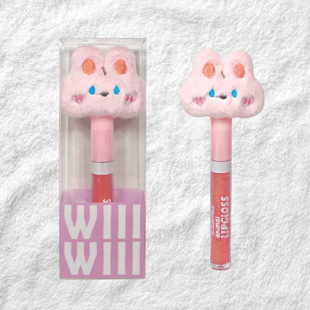 BRILLO DE LABIOS IRIDISCENTE CON PELUCHE - Imagen 2