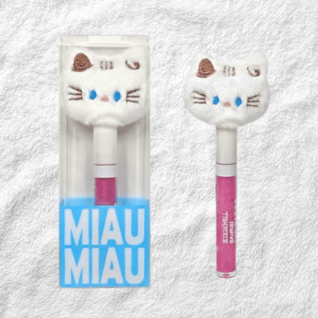 BRILLO DE LABIOS IRIDISCENTE CON PELUCHE - Imagen 3