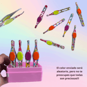 PINZAS DEPILATORIAS COLORES VARIADOS