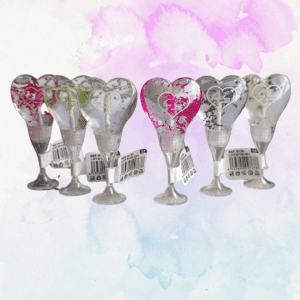 ACEITE DE LABIOS TRANSPARENTE CORAZÓN CON VIT. C Y FLORES