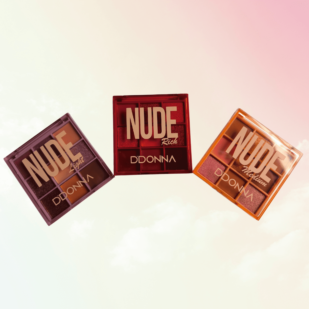 PALETAS DE SOMBRAS TONOS NUDE