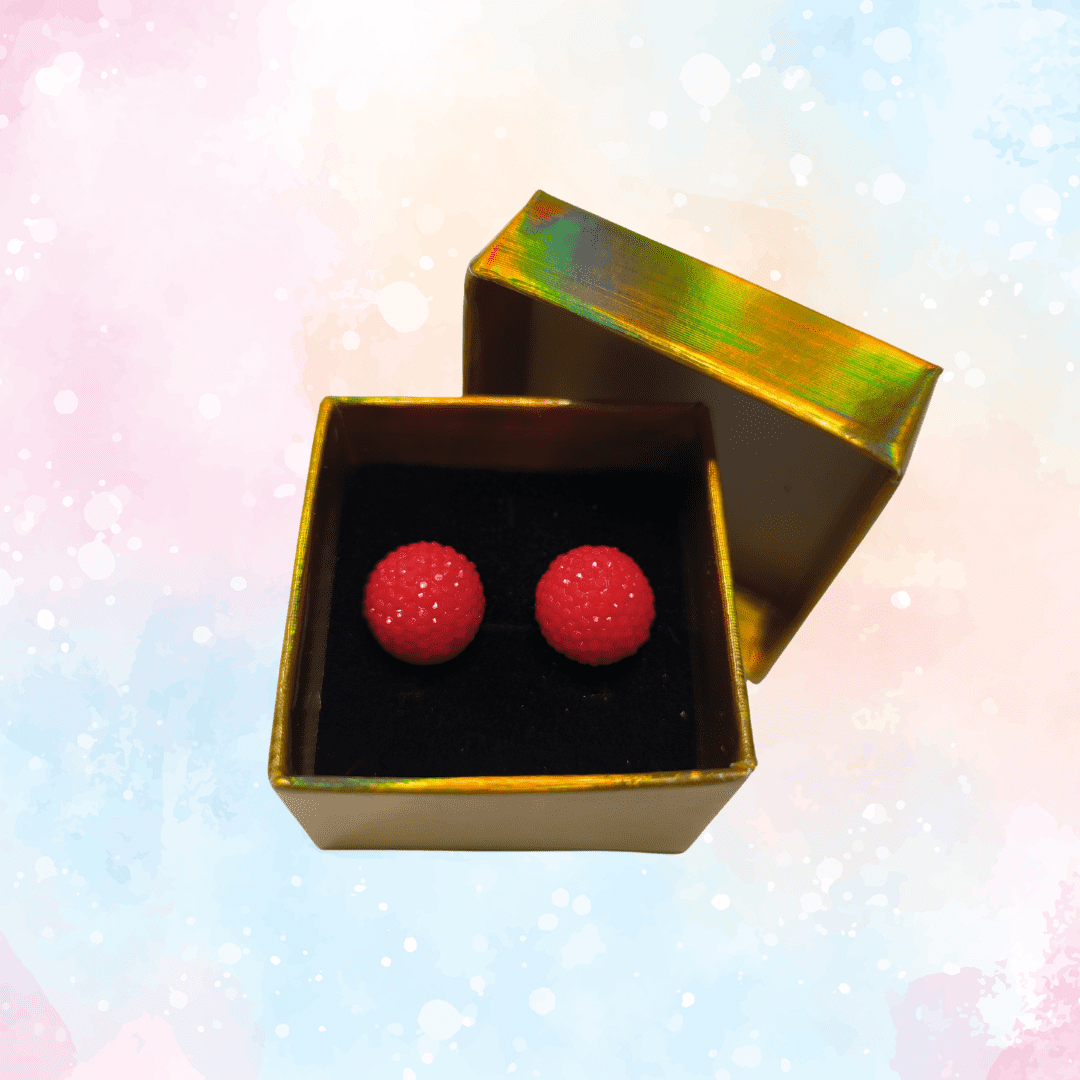 PENDIENTES TIPO PERLA REDONDA TEXTURIZADA 8 y 12 mm. VARIOS COLORES - Imagen 10