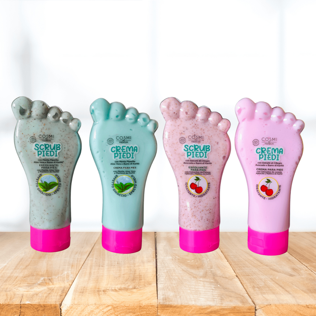 CREMAS Y EXFOLIANTES PARA PIES