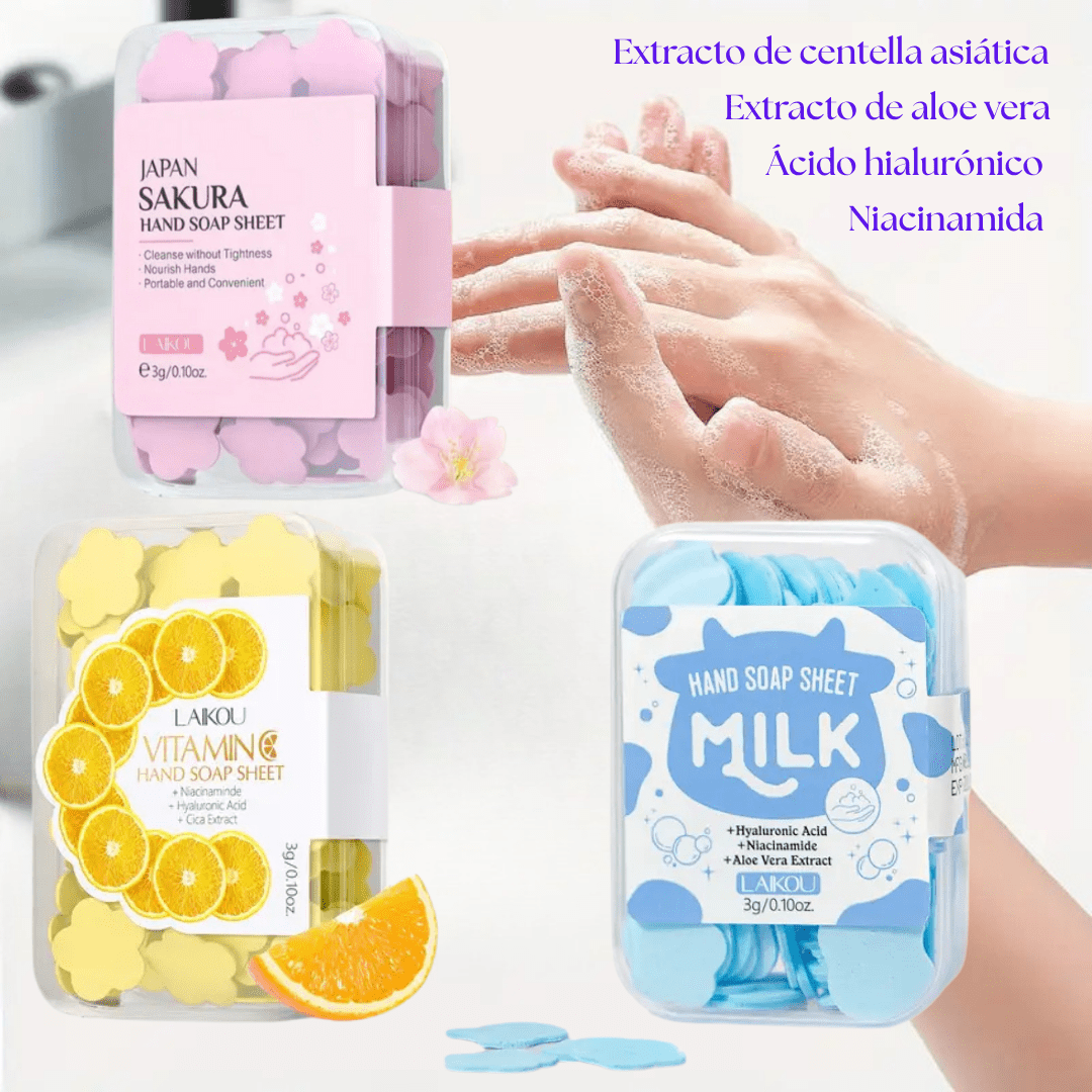 PÉTALOS DE JABÓN – HIDRATACIÓN Y LIMPIEZA AL INSTANTE