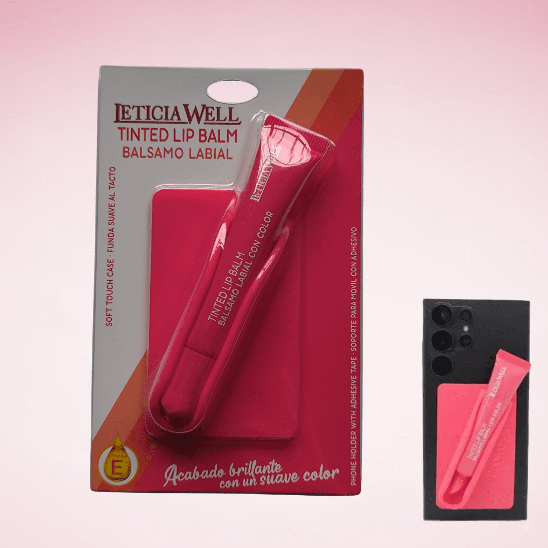 BÁLSAMO LABIAL CON COLOR Y SOPORTE PARA EL MÓVIL - Imagen 2