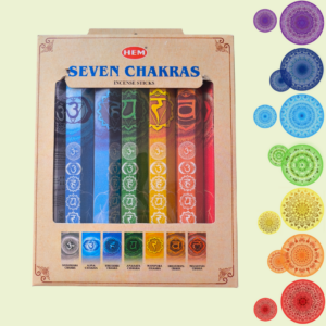 PACK INCIENSOS SIETE CHAKRAS