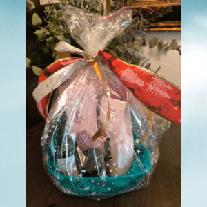 CESTA AMBIENTACIÓN HOGAR RENACER (cerezo en flor)