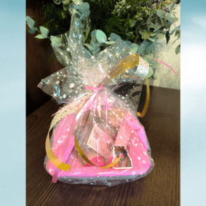 CESTA REGALO PARA PIES CEREZA